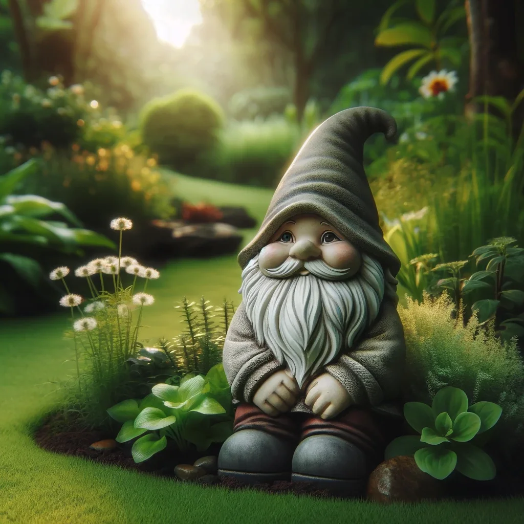 Nain de jardin natural