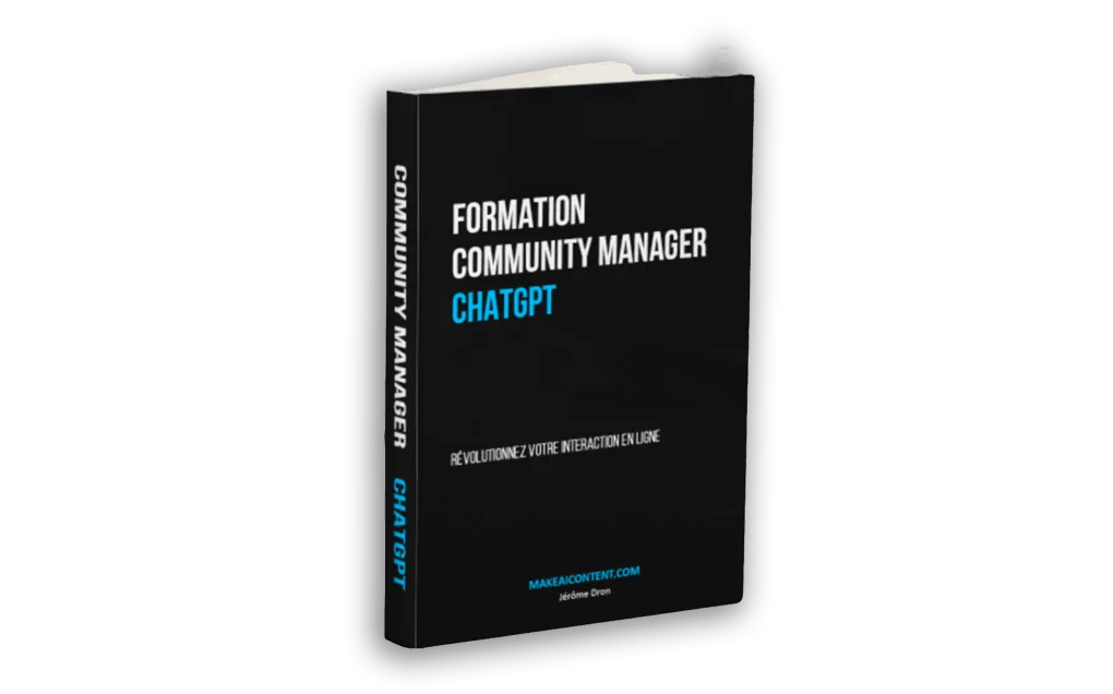 Formation Community Manager Chatgpt