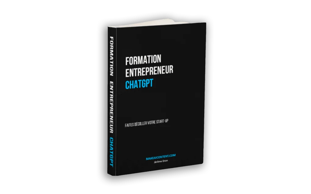 Formation Entrepreneur ChatGPT