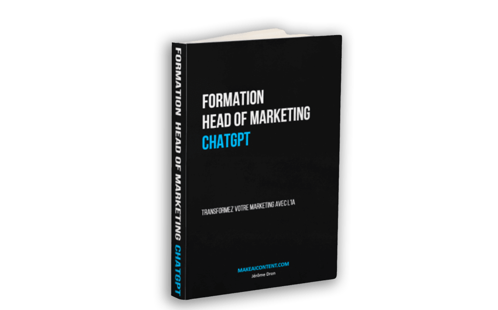 Formation head of marketing chatgpt